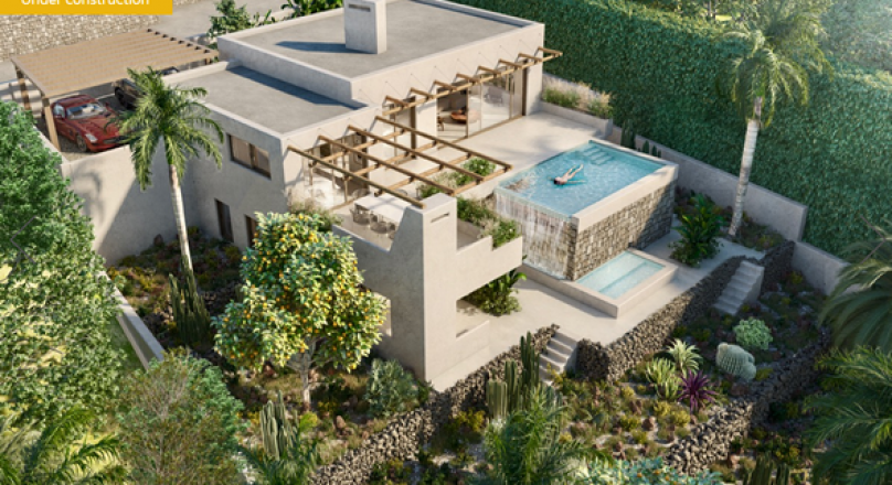 Modern new build villa for sale near Moraira with sea views